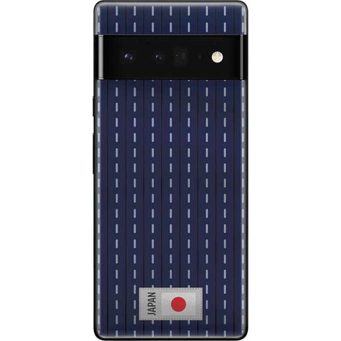 Japan Soccer Flag Google Pixel 6 Pro Skin